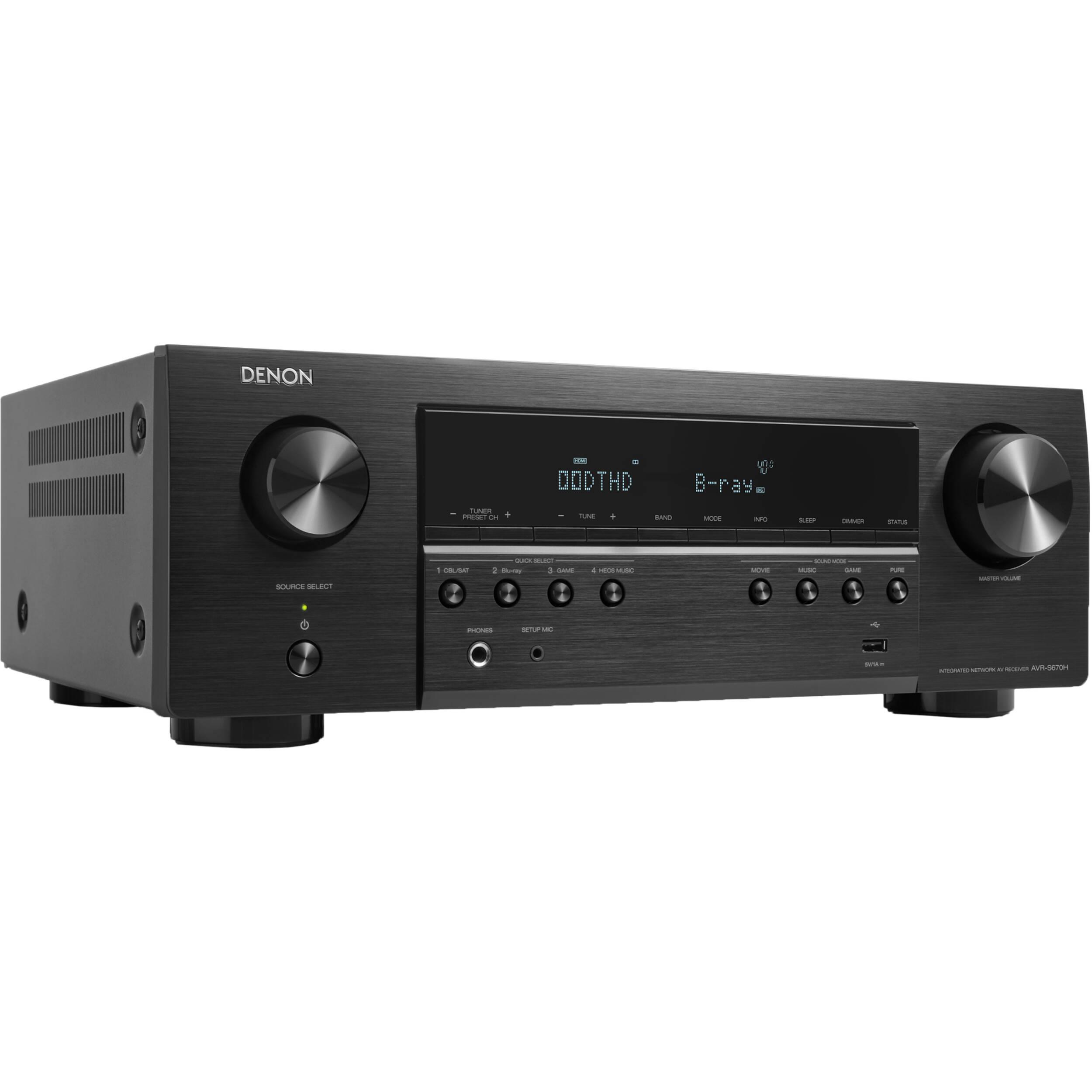 Denon AVR-S670H - product media
