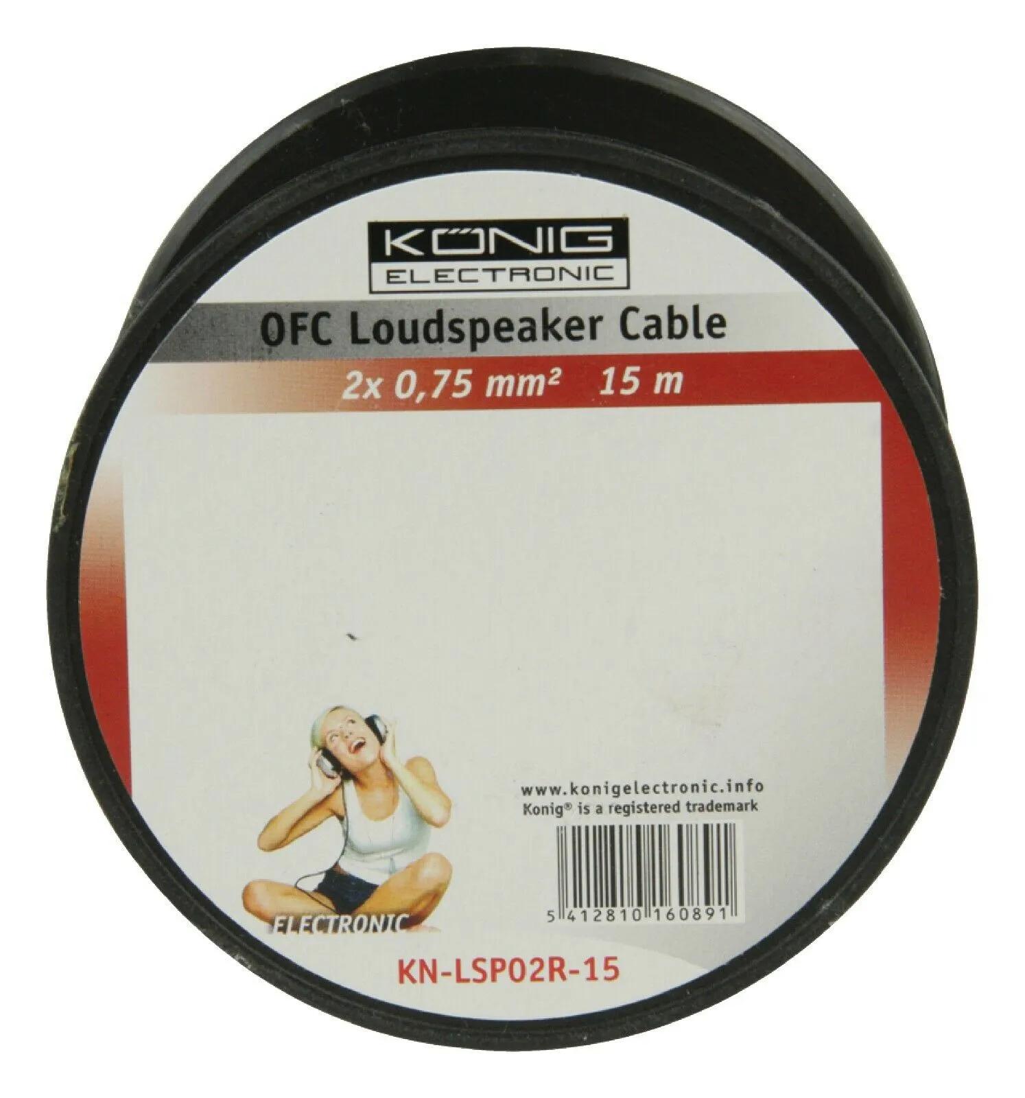 Konig Speaker Cable KNAR15101WH152 - product media