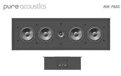 Pure Acoustics Rift F65C - product media