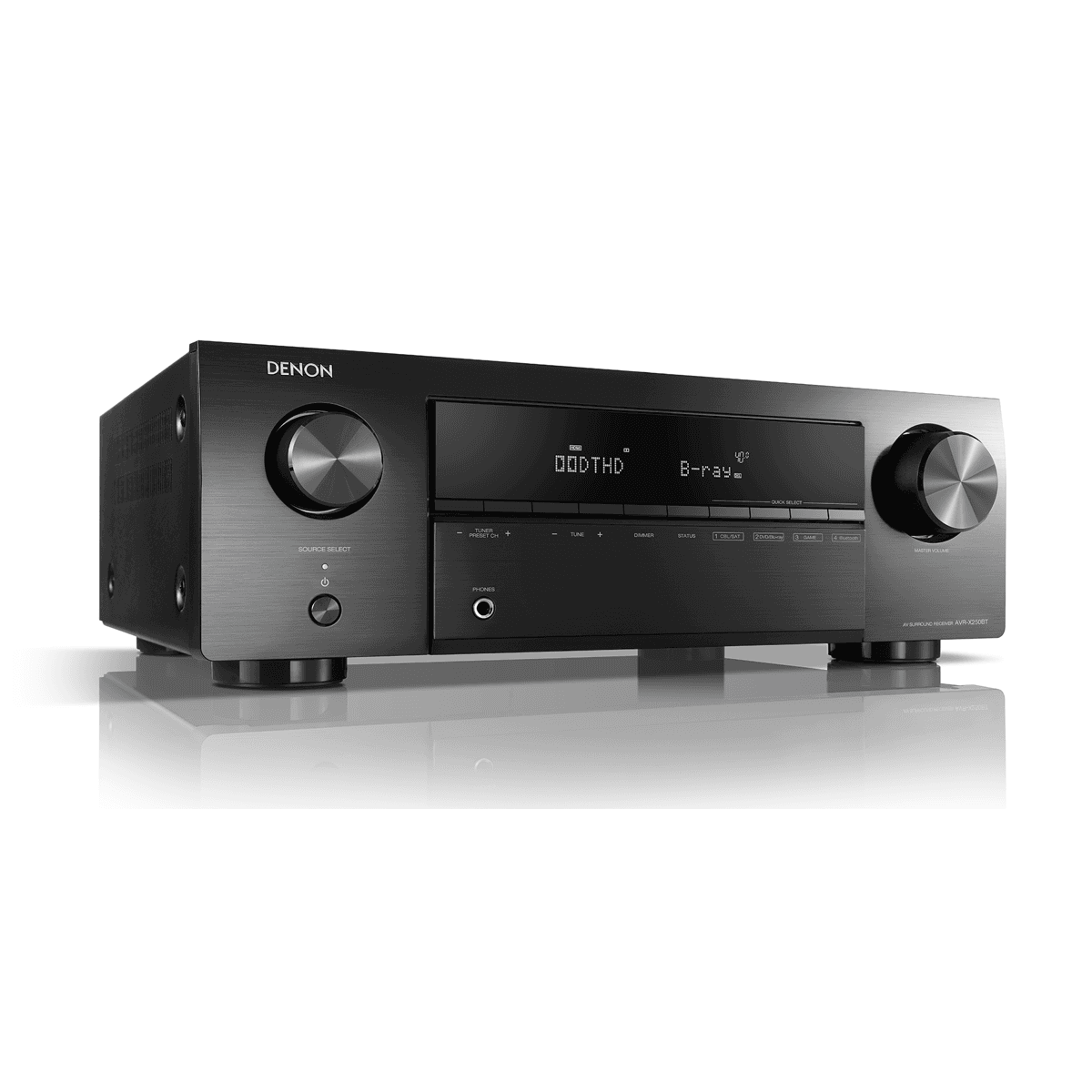 Denon AVR-X250BT 5.1 Ch. 4K Ultra HD AV Receiver